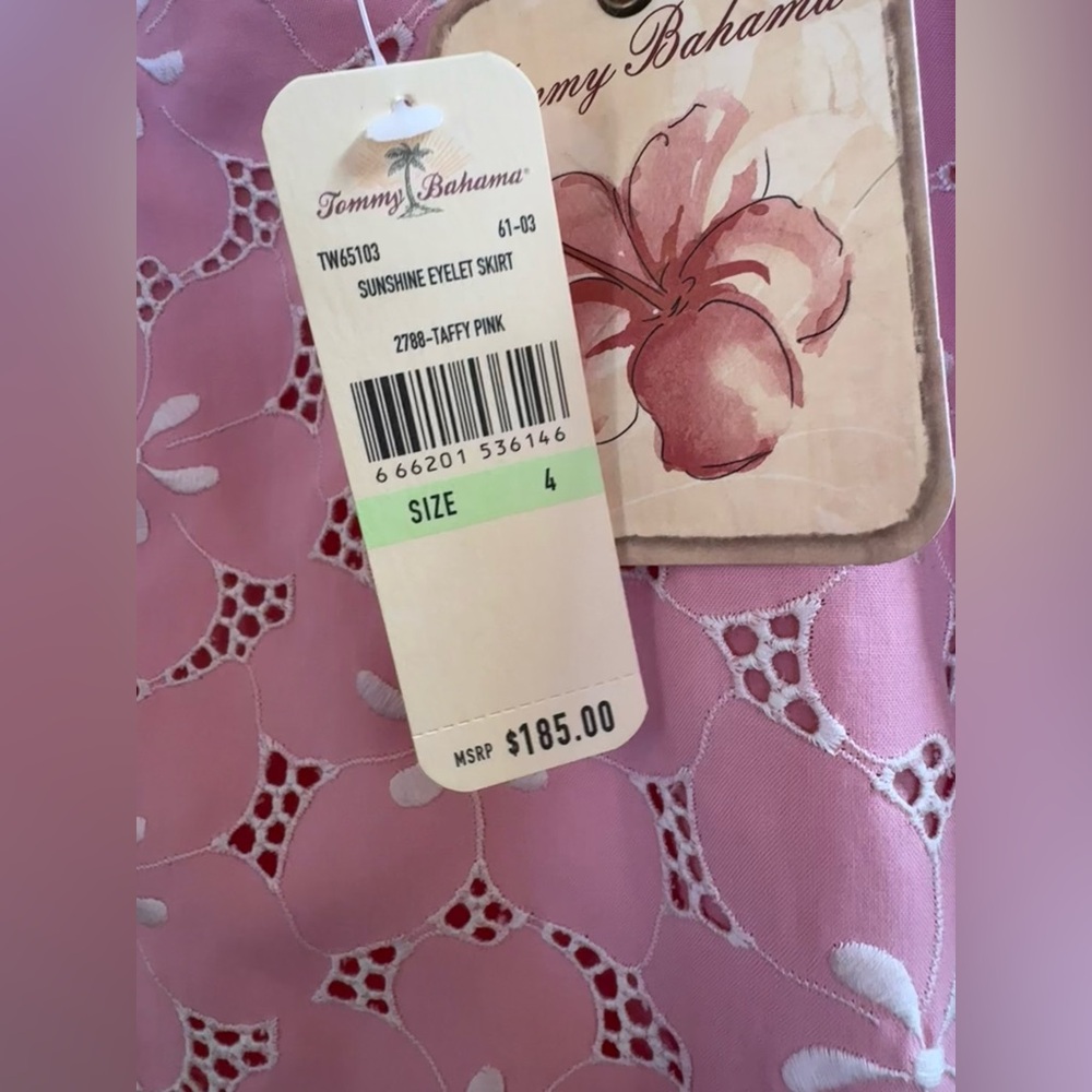 Tommy Bahama Eyelet Skirt - Picture 5 of 6